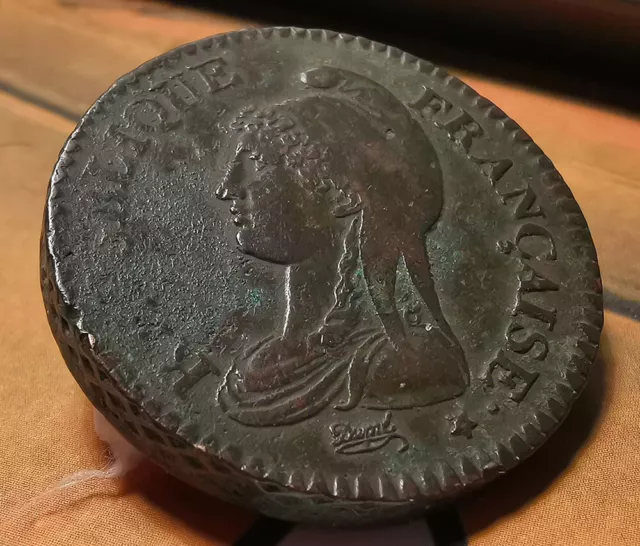 Monnaie moderne 1 centime DUPRÉ grand module 1799 F129/13