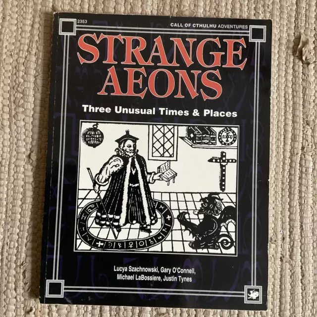 Cthulhu-Rollenspiel: Strange Eons, Three Unusual Times & Places, Chaosium