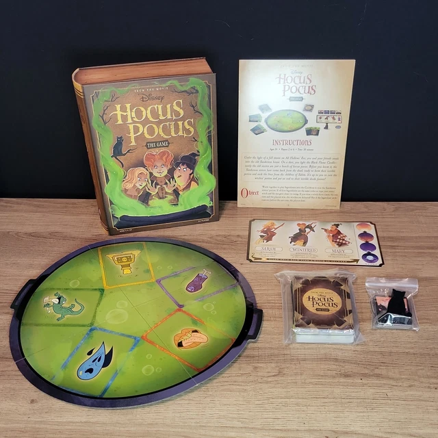 Disney Hocus Pocus Board Game Ravensburger Halloween COMPLETE