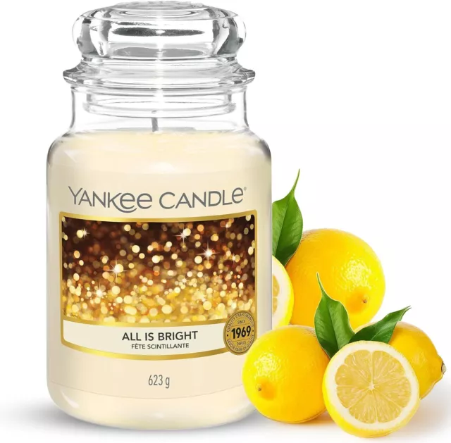 Yankee Candle Duftkerze All is Bright Large groß 1513533E