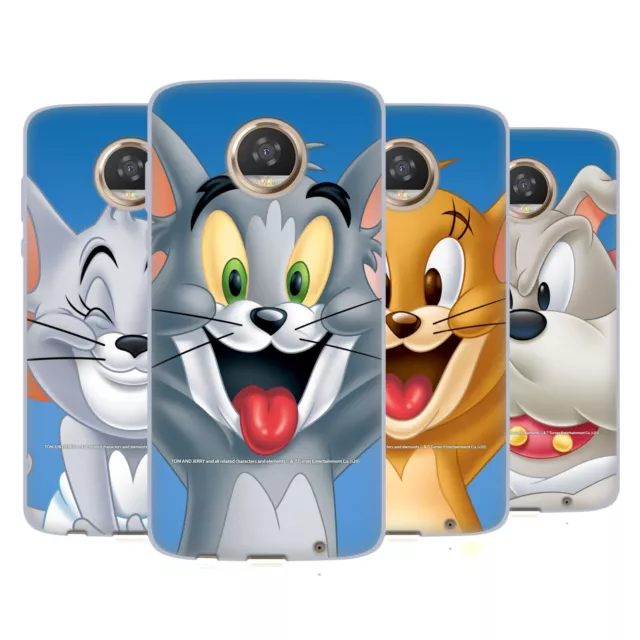 Official Tom And Jerry Full Face Soft Gel Case For Motorola Phones