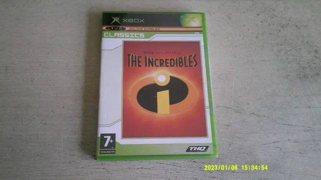 THE INCREDIBLES Pixar Original Xbox Game Xbox 360 Complete With Manual Vgc 5.99 PicClick UK