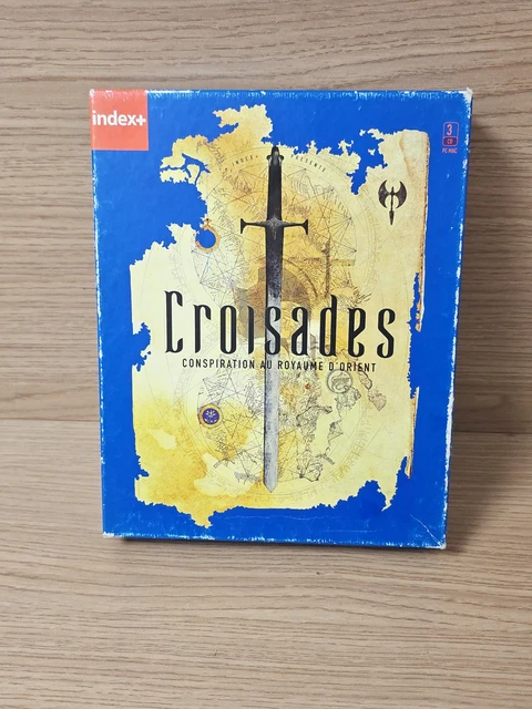 Jeu PC Big Box - Croisades : Conspiration Au Royaume D'Orient (1997) - Rétrogaming - Bon état