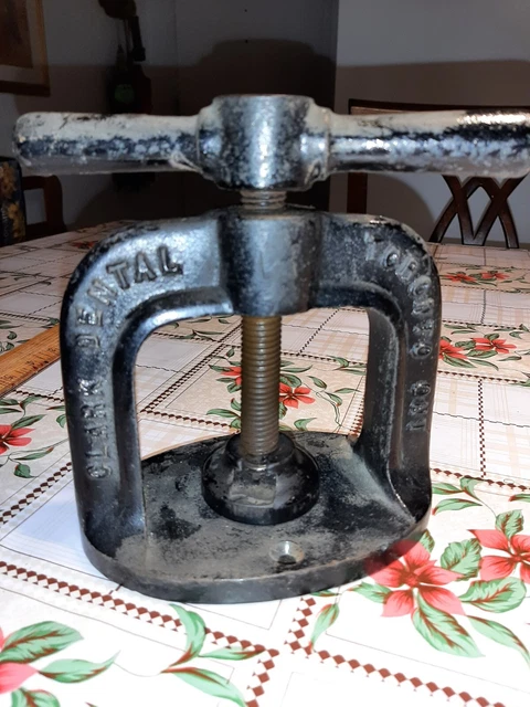 Antique Dental  CAST IRON  Press