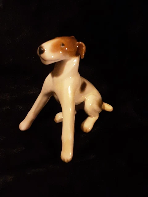 1930s Rosenthal Fox Terrier JACK RUSSELL Schanuzer figurine