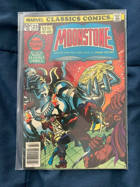 Marvel Classics Comics (Marvel, 1977) #23 Wilkie Collins' Moonstone F/VF