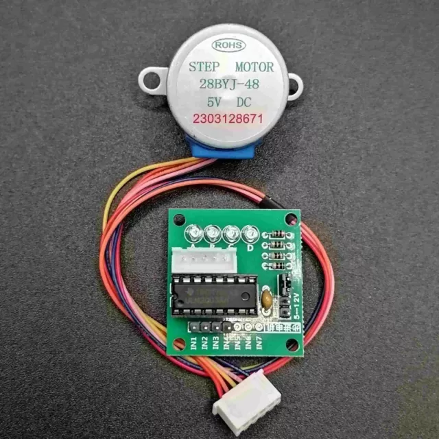 Motore passo passo 28BYJ-48 con driver ULN2003 shield stepper motor Arduino