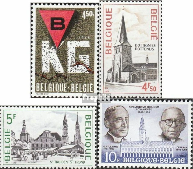 Belgien 1820,1824-1825,1826 (kompl.Ausg.) postfrisch 1975 Sondermarken
