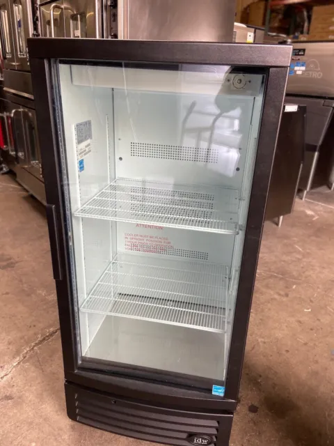 NEW 1 Glass Door Display Cooler NSF Refrigerator IDW G-10F #8670