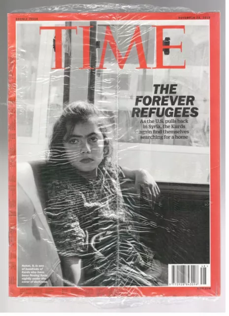 Time Magazine November 25 2019 The Forever Refugees Syria Double Issue New Seale