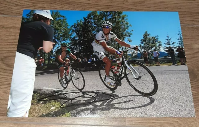 PHILLIPE GILBERT # WORLD CHAMPION CYCLING - 12x8 PHOTOGRAPH ORIGINAL SIGNED !! PHILLIPE GILBERT # WORLD CHAMPION CYCLING - 12x8 PHOTOGRAPH ORIGINAL SIGNED !!