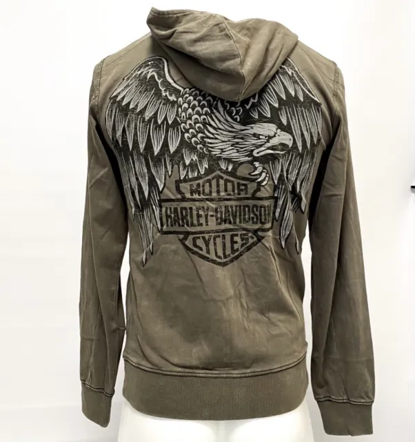 Harley-Davidson® Men's Eagle Zip-Up Hoodie GENUINE