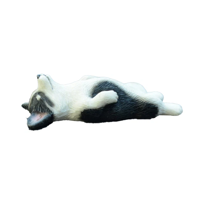 Llamativa estatua Corgi de escritorio ecológica decoración animal pequeña decoración