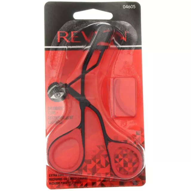 NUEVO Rizador de Pestañas Revlon Dramático y Natural Rizo 04605 Empuñadura de Silicona