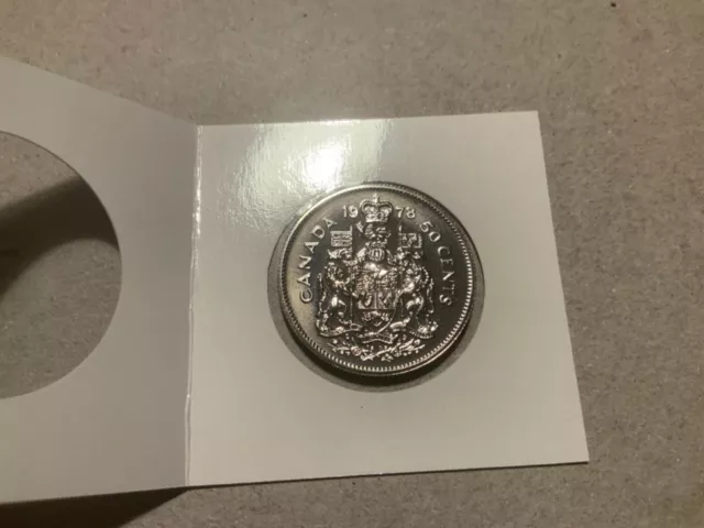 Canada 1978 50 Cents / Proof Like Uncirculated Half Dollar