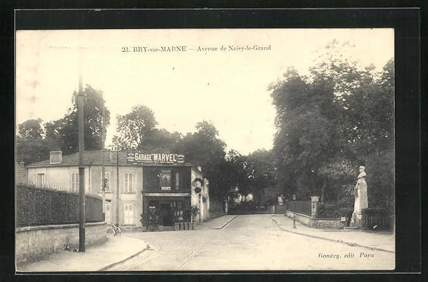 CPA Bry-sur-Marne, Avenue de Noisy-le-Grand