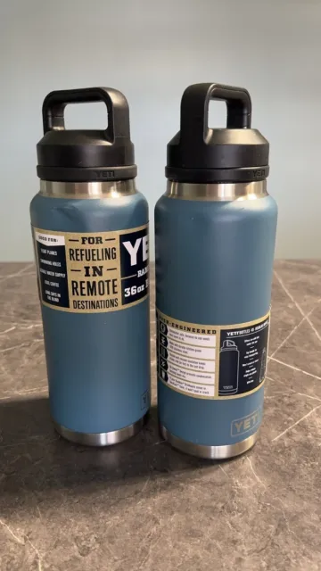Yeti - Rambler 36 oz Bottle with Chug Cap Offshore Blue