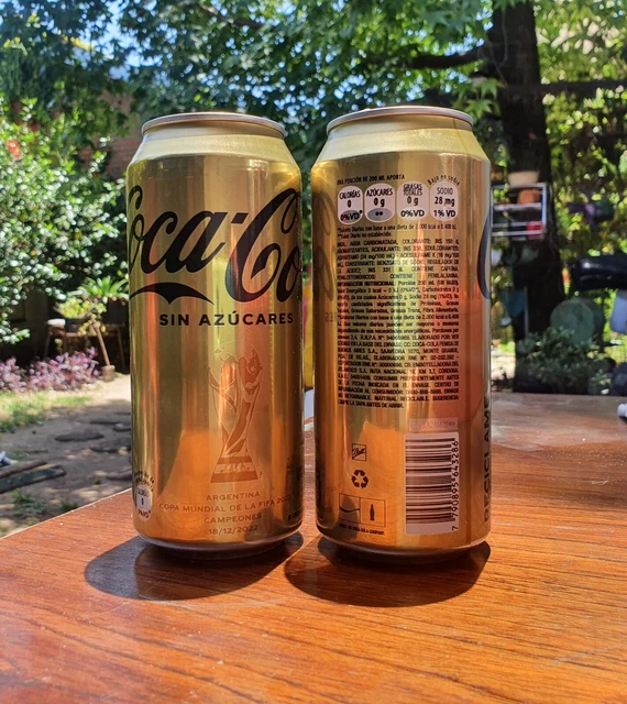 COCA COLA FIFA World Cup Qatar 2022 Champion Can Argentina New Coke