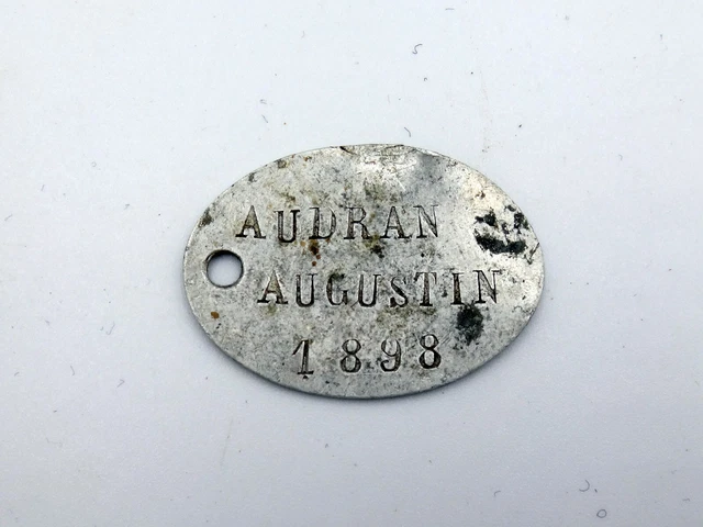 PLAQUE D'IDENTITÉ ET médailles d'un Poilu WW1 EUR 20,00 - PicClick FR