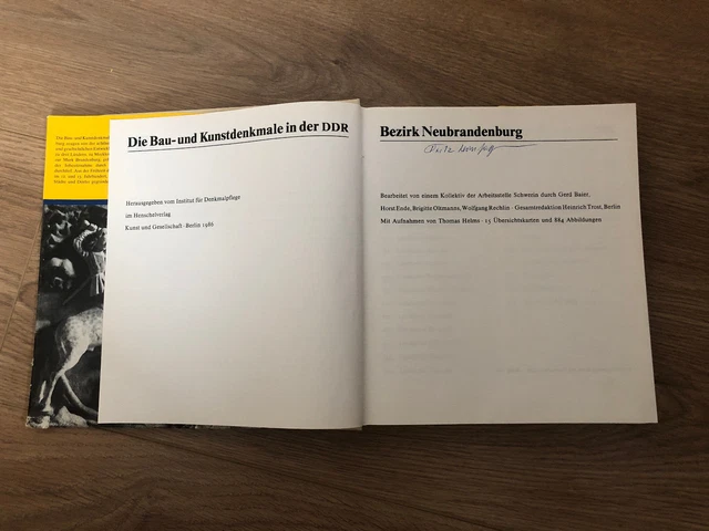 ARCHITEKTUR BEZIRK NEUBRANDENBURG. Die Bauund Kunstdenkmale in der