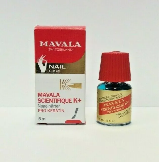 MAVALA 5ml Scientifique K+ Pro Keratin Nagelhärter für brüchige weiche Nägel