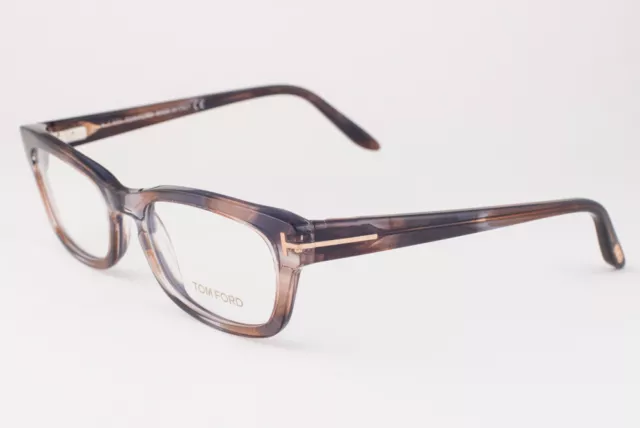 Tom Ford 5184 086 Brown Marble Eyeglasses TF5184 086 52mm