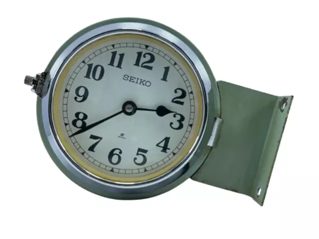 Seiko MC-019 MC-272 Sekundär Sklave Uhr Schiff`S Original Vintage Marine 24VDC