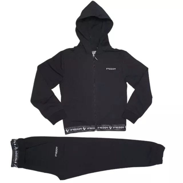 Tuta Ragazze Freddy Fr1274 Cotone Nero