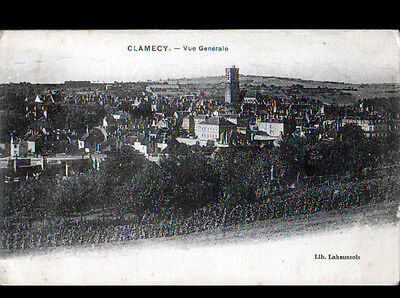 CLAMECY (58) VILLAS & EGLISE début 1900