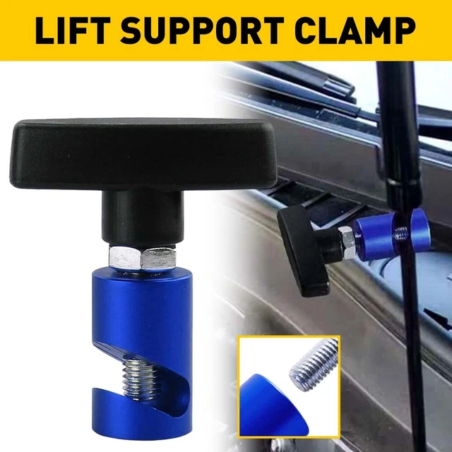 Blue Engine Hood Lift Rod Support Clamp Shock Prop Stopper Strut Retainer Tool