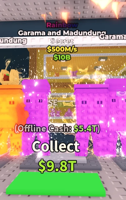 Rainbow Garama And Madundung - Secret $1B/s Value $10B - Steal A Brainrot Fast Delivery 16043602