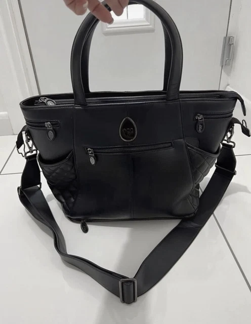 Egg jurassic cream changing bag top