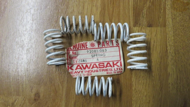 【バイイー】 Kawasaki NOS NEW 92081-1733 Front Left Step Spring EX ZG ZX