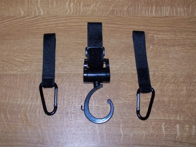 For Phil And Teds Buggy, 1 Hanging Hook Plus 2 X Small Hanging Ring/Clips