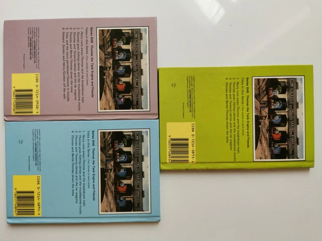 THOMAS THE TANK Engine & Friends x3 Vintage Books Ladybird Series 848 ...