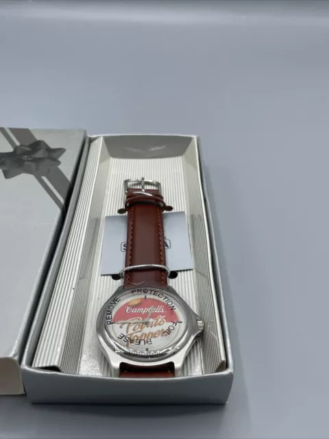 Collectible Campbell’s Potato Toppers Watch by Sweda Japan Quartz Stainless 2