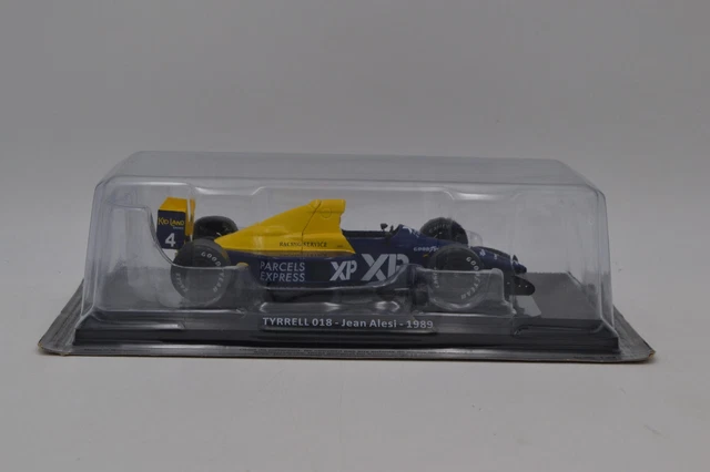 Modèle Réduit F1 Tyrrell 018 - Jean Alesi 1989 - Échelle 1:24 - Neuf - Centauria