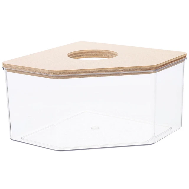 Caja de arena para hámster animal pequeño recipiente de baño de arena para hámsteres conejillos de indias