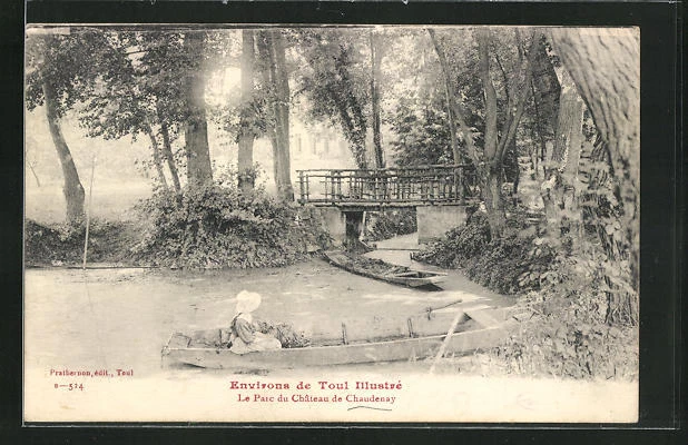 CPA Chaudenay, Le Parc du Château