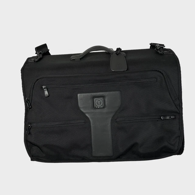 Tumi T-Tech Garment Suitcase Travel Bag Luggage Black Ballistic Nylon 5733D
