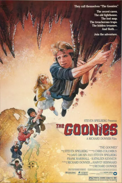 The Goonies Vintage B-Movie Reproduction Art Printcanvas A4 A3 A2 A1