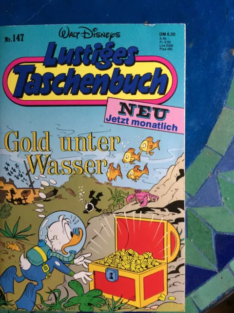 Walt Disneys Lustiges Taschenbuch - 147 - Gold unter Wasser - Ehapa