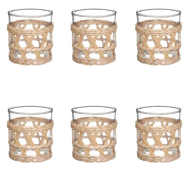 Lot de 6 Verres à Eau "Indonésie" 23cl Transparent