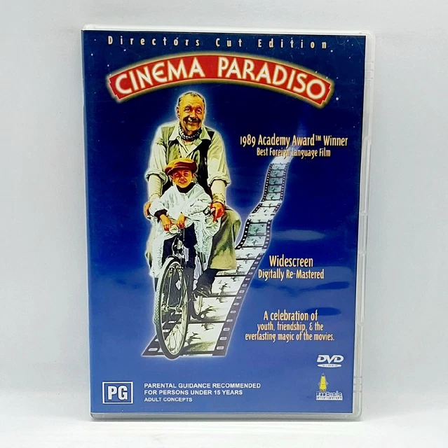 Cinema Paradiso - Director's Cut (1988) DVD All Region Italian Drama Tornatore