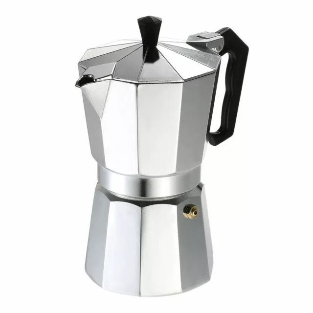 Cafetera Expresso Clasica Moka Italiana Aluminio 3 6 9 Y 12 Tazas Coffee Maker