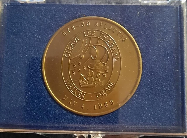 NASA: A New Era In Space Exploration Medallion, STS 30 Atlantis