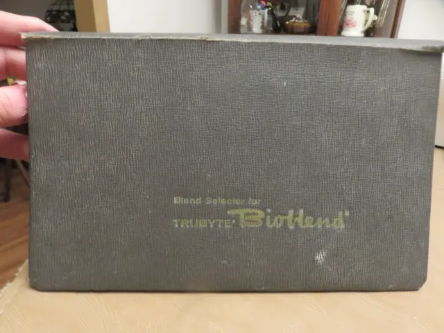 1960's BLEND SELECTOR FOR TRUBYTE BIOBLEND (DENTAL) W/SELECTION GUIDE INSIDE