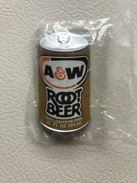 A&W ROOT BEER Soda Can Vintage 80's Arjon 3D Fridge Magnet NOS $11.95 ...