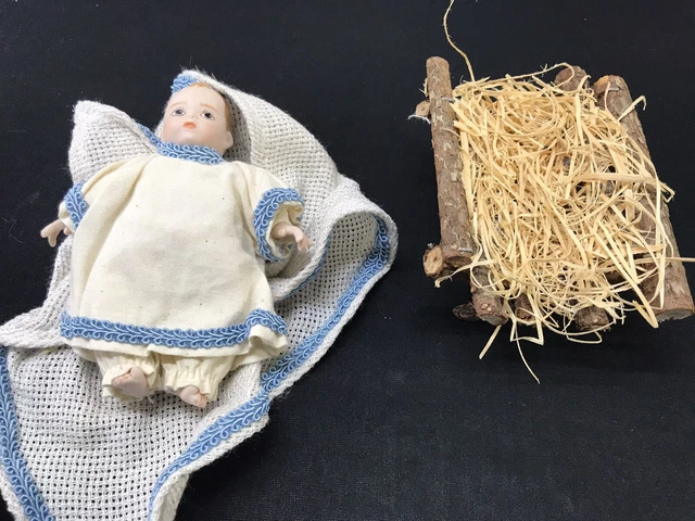 Paradise Galleries Treasury Collection Christmas Nativity 5 Piece Lot 5