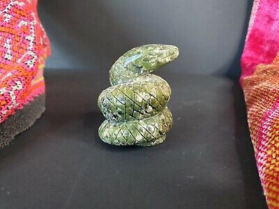 Old Chinese Carved Stone Snake …beautiful collection and display piece 3